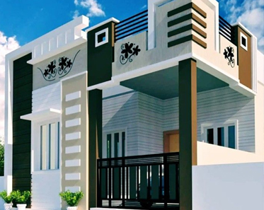 Cement Front Elevation Design